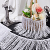 Olycraft 5M Sparkle Polyester Tassel Lace Trim OCOR-OC0001-38A-5