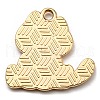 Printed Alloy Pendants ENAM-L042-04G-06-2