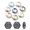 K9 Glass Rhinestone Cabochons RGLA-P035-01B-M-1