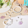 CHGCRAFT 40Pcs 2 Styles Handmade Porcelain Beads PORC-CA0001-19-5