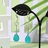 925 Sterling Silver Leverback Hoop Earrings Findings STER-A002-236-7