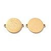 Ion Plating(IP) 304 Stainless Steel Connector Charms STAS-C074-11G-03-1