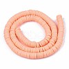 Handmade Polymer Clay Beads X-CLAY-R067-8.0mm-13-2