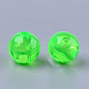 Transparent Plastic Beads KY-T005-6mm-636-2
