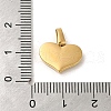 Ion Plating(IP) 304 Stainless Steel Pendants STAS-C103-10G-3