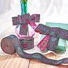 Ethnic Style Embroidery Polyester Ribbon SRIB-WH0007-02A-5