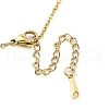 Birthday Flower 304 Stainless Steel Pendant Nacklaces For Women STAS-S124-03G-07-3