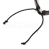 4Pcs 4 Styles PU Imitation Leather Braided Bracelets Sets BJEW-P335-01C-4