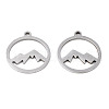 Non-Tarnish 201 Stainless Steel Pendants STAS-Q240-033P-2