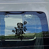 4Pcs 4 Styles PET Waterproof Self-adhesive Car Stickers DIY-WH0308-225A-034-5
