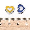 CCB Plastic European Beads CCB-M003-01G-3
