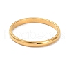 2mm Polished Plain Dome Finger Ring for Girl Women RJEW-C012-05G-G-1