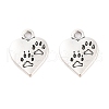 Tibetan Style Alloy Pendants TIBEP-409-AS-LF-1