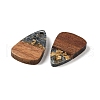Resin & Wood Pendants WOOD-S061-02F-2