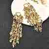 Brass Hoop Earrings EJEW-Q013-01G-5