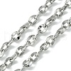 304 Stainless Steel Dapped Chains CHS-K018-10P-1