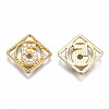 Rack Plating Alloy CAbochons PALLOY-S132-221-RS-2