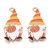 Alloy Enamel Pendants ENAM-T022-01A-1