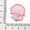 Marine Organism Theme Resin Cabochons RESI-Q010-01C-3
