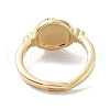 Brass Adjustable Rings for Women RJEW-E292-11G-3