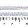 Natural Blue Lace Agate Beads Strands G-H042-A09-02-5