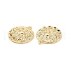 Brass Micro Pave Colorful Cubic Zirconia Pendants KK-E068-VC118-3