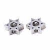 Tarnish Resistant 304 Stainless Steel Beads STAS-S079-190P-2