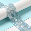 Natural Aquamarine Beads Strands G-C109-A16-02-2