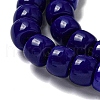 Opaque Glass Beads Strands GLAA-NH0002-B01-4