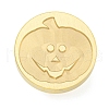Halloween Series Wax Seal Brass Stamp Heads AJEW-M039-01A-2