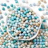 Opaque Acrylic Beads SACR-Q004-01N-2