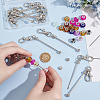 12Pcs Iron Bar Pendant Decorations HJEW-UN00007-4