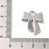 Rack Plating Alloy Pendant Rhinestone Settings PALLOY-P304-05P-3