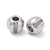 Non-Tarnish 304 Stainless Steel Beads STAS-B065-01P-2