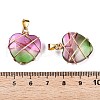Lampwork Pendants GLAA-T023-05I-4