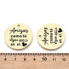 201 Stainless Steel Pendants STAS-T064-37G-30-3
