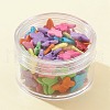 100Pcs Opaque Acrylic Beads MACR-FS0001-57-2