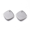 Non-Tarnish 201 Stainless Steel Charms STAS-L232-087P-1