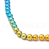 Electroplate Synthetic Non-magnetic Hematite Beads Strands G-F740-01A-3