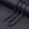 Titanium Steel Byzantine Chains Necklace for Men FS-WG56795-60-1