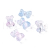 Transparent Spray Painted Glass Beads GLAA-I050-11K-1