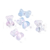 Transparent Spray Painted Glass Beads GLAA-I050-11K-1