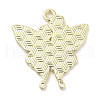 Light Gold Plated Alloy Enamel Pendants ENAM-L041-03A-2