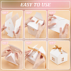 House Shape Cardboard Candy Storage Box CON-WH0084-89A-4