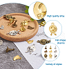 Cheriswelry 18Pcs 9 Style Zinc Alloy Pendants FIND-CW0001-21-13