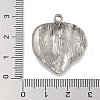 304 Stainless Steel Pendants STAS-D197-21AS-04-3