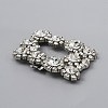 Alloy Crystal Rhinestone Shoe Buckle Clips FIND-WH0097-94P-3