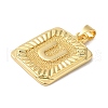 Rack Plating Brass Pendants KK-B092-42G-U-2