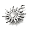 Anti-Tarnish 304 Stainless Steel Pendants STAS-Z092-01AS-01-2