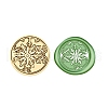 Christmas Series Wax Seal Brass Stamp Head AJEW-Z031-04G-28-1